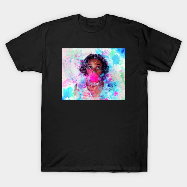 Bubblicious T-Shirt by Phatpuppy Art